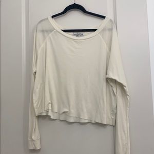 Wildfox essential pearl pullover - size M